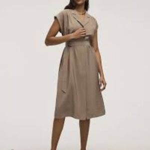 Reitmans Tan Midi Dress